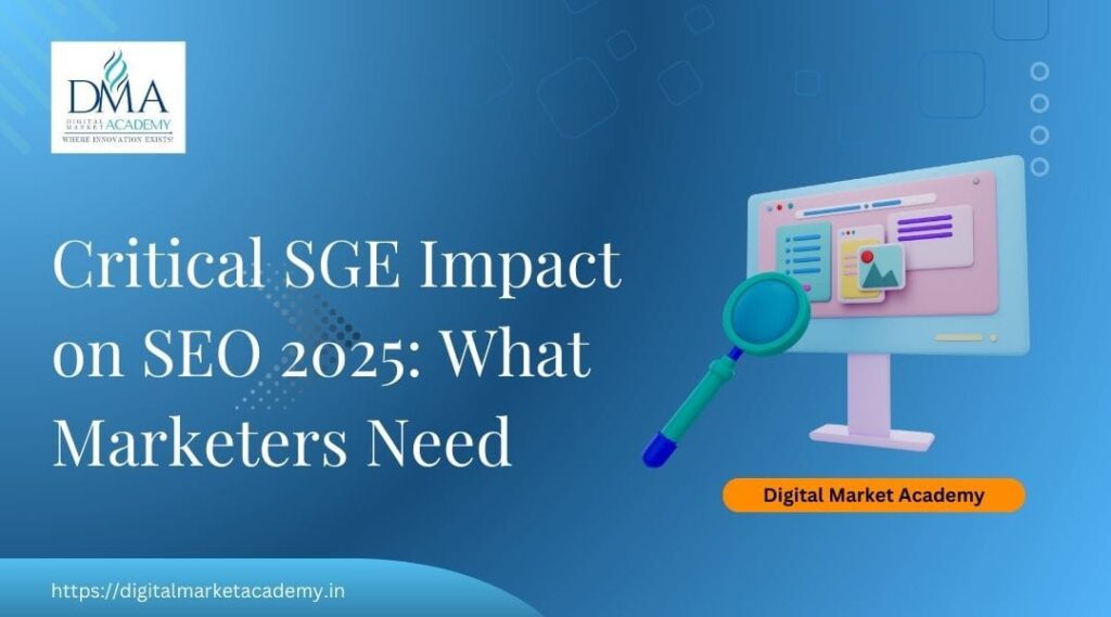 SGE impact on SEO 2025 what Digital Marketers Need