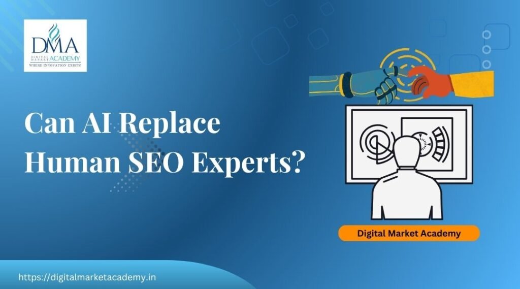 Can AI replace human SEO experts with humanoid robots and digital marketers in discussion