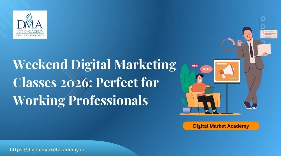 Learners attending weekend digital marketing classes 2026 designed for working professionals to upgrade their skills.