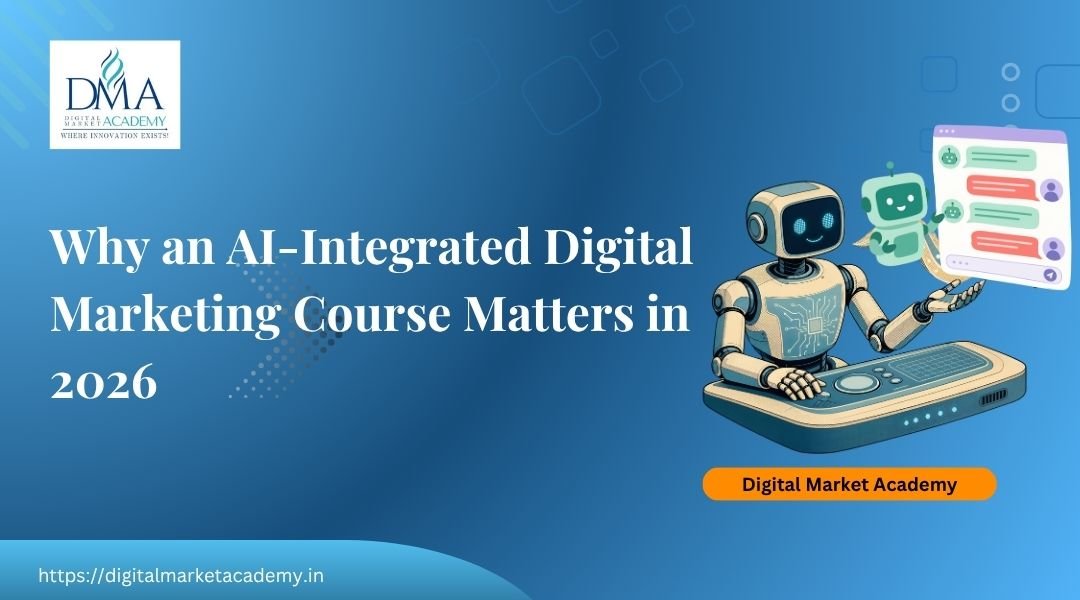 AI-integrated digital marketing course 2026 guide by Digital Market Academy