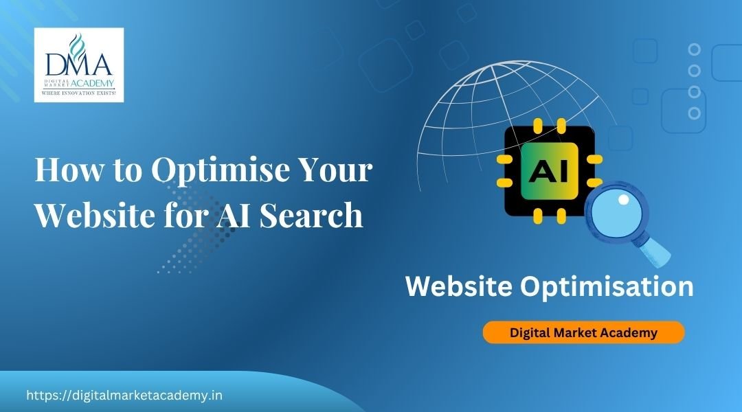 How to optimise your website for AI search by Digital Market Academy