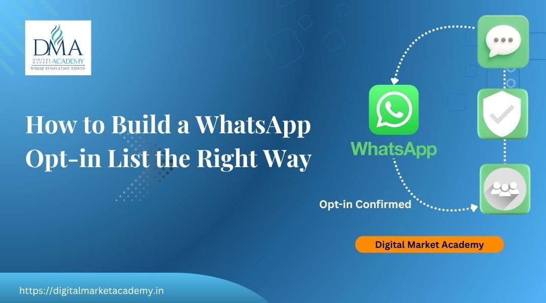 How to build a WhatsApp opt-in list guide by Digital Market Academy