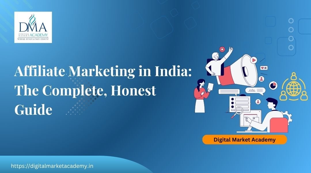 Affiliate marketing in India complete guide by Digital Market Academy