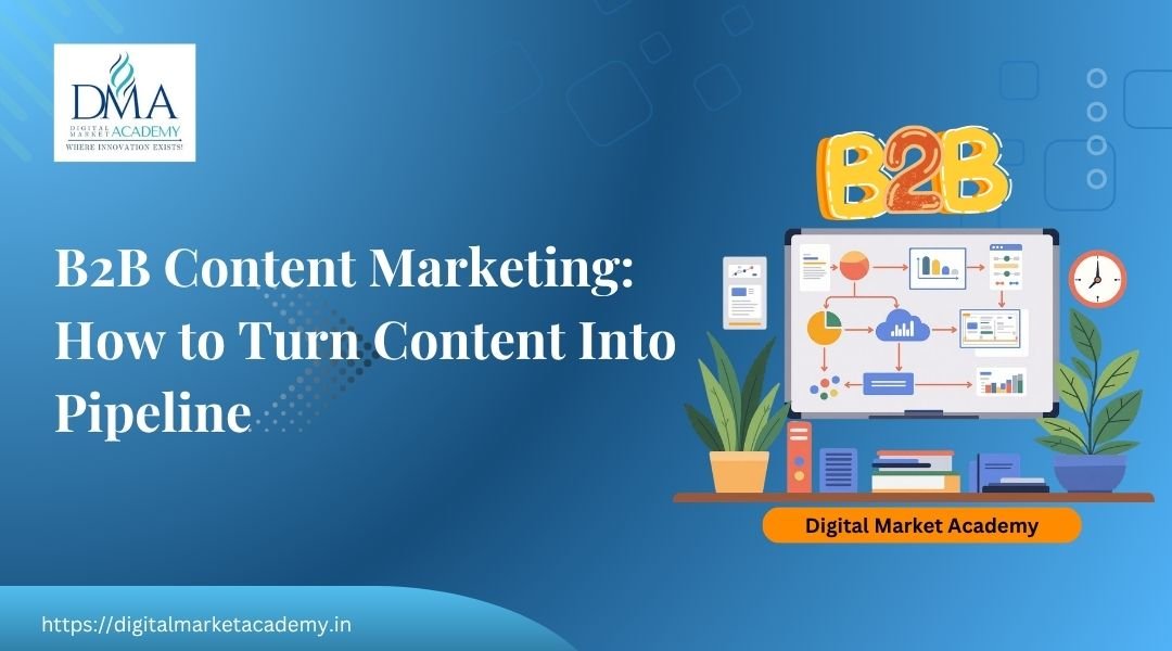 B2B content marketing guide by Digital Market Academy