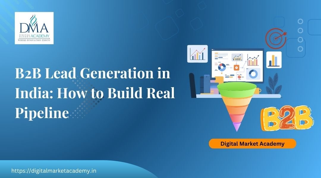 B2B lead generation in India, a practical guide by Digital Market Academy