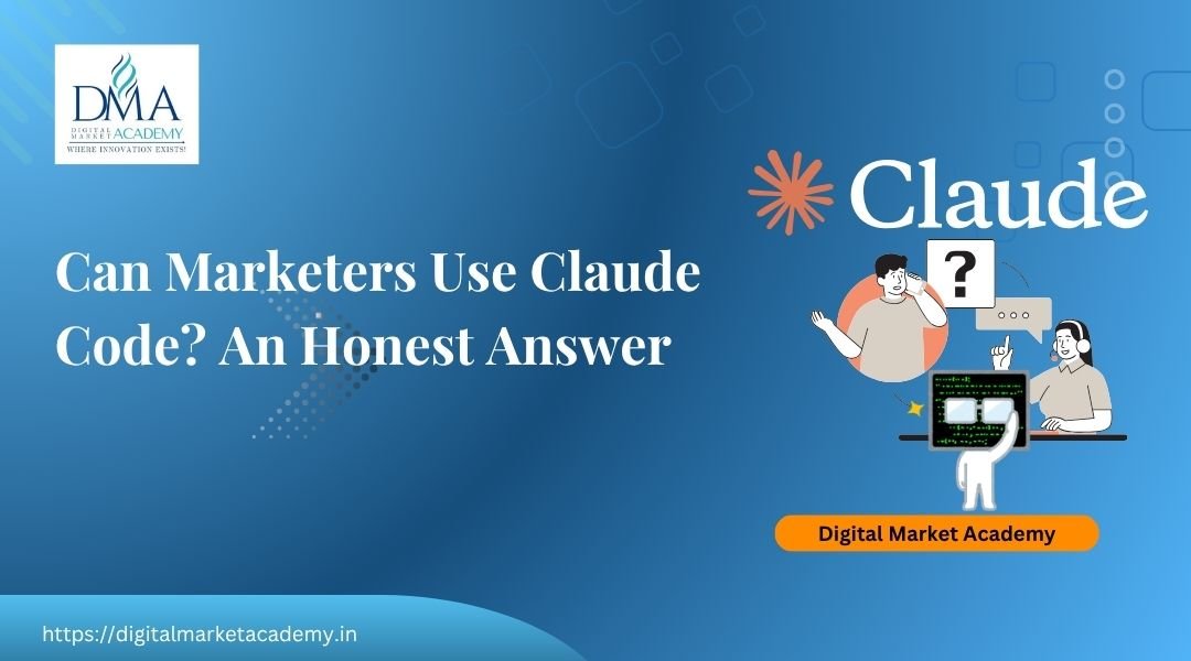 Can marketers use Claude Code explained by Digital Market Academy
