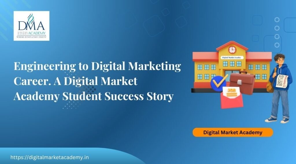 From engineering to Digital Marketing Executive, a Digital Market Academy student success story