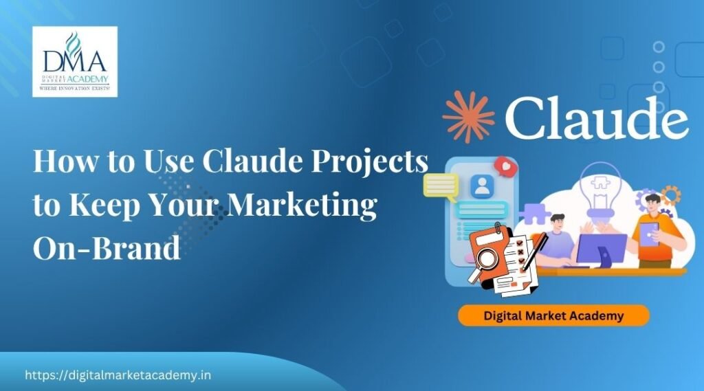 How to use Claude Projects for marketing by Digital Market Academy
