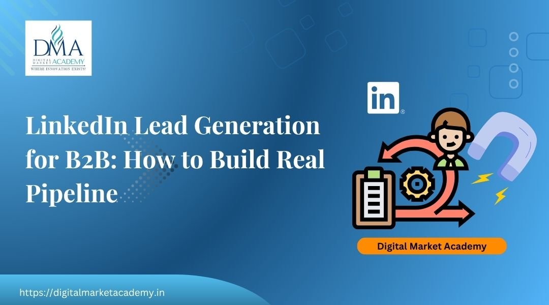 LinkedIn lead generation for B2B, guide by Digital Market Academy Bangalore