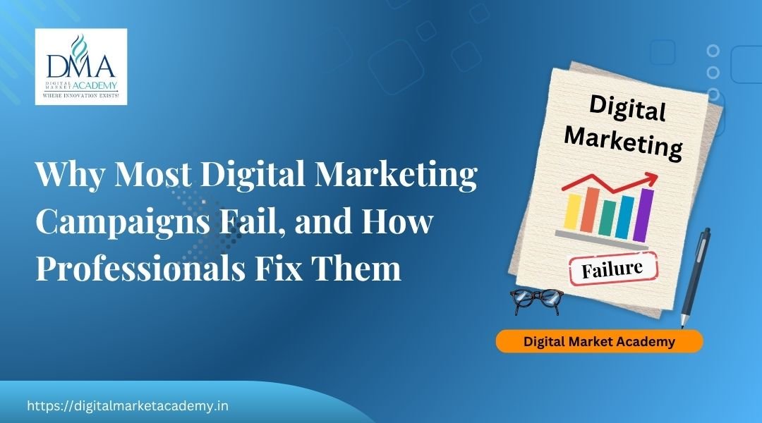 Why digital marketing campaigns fail and how to fix them by Digital Market Academy